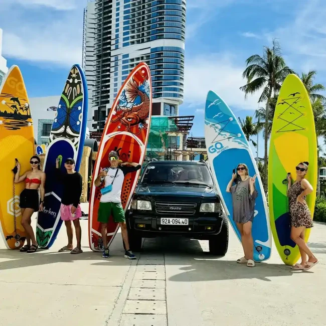 Рассвет на сапбордах