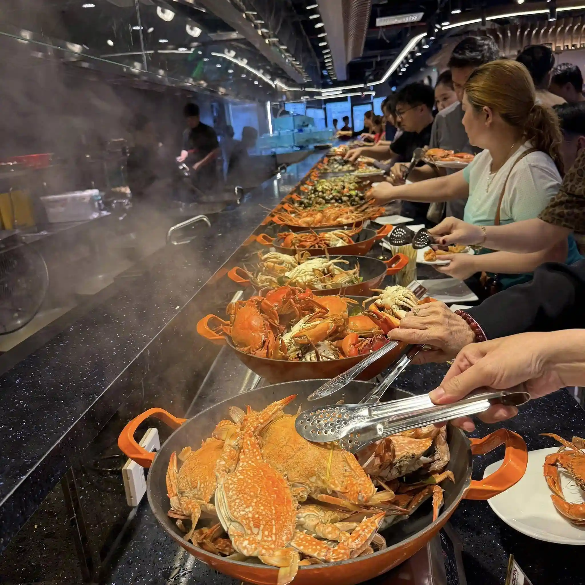 Буфет Poseidon Seafood в Gold Coast