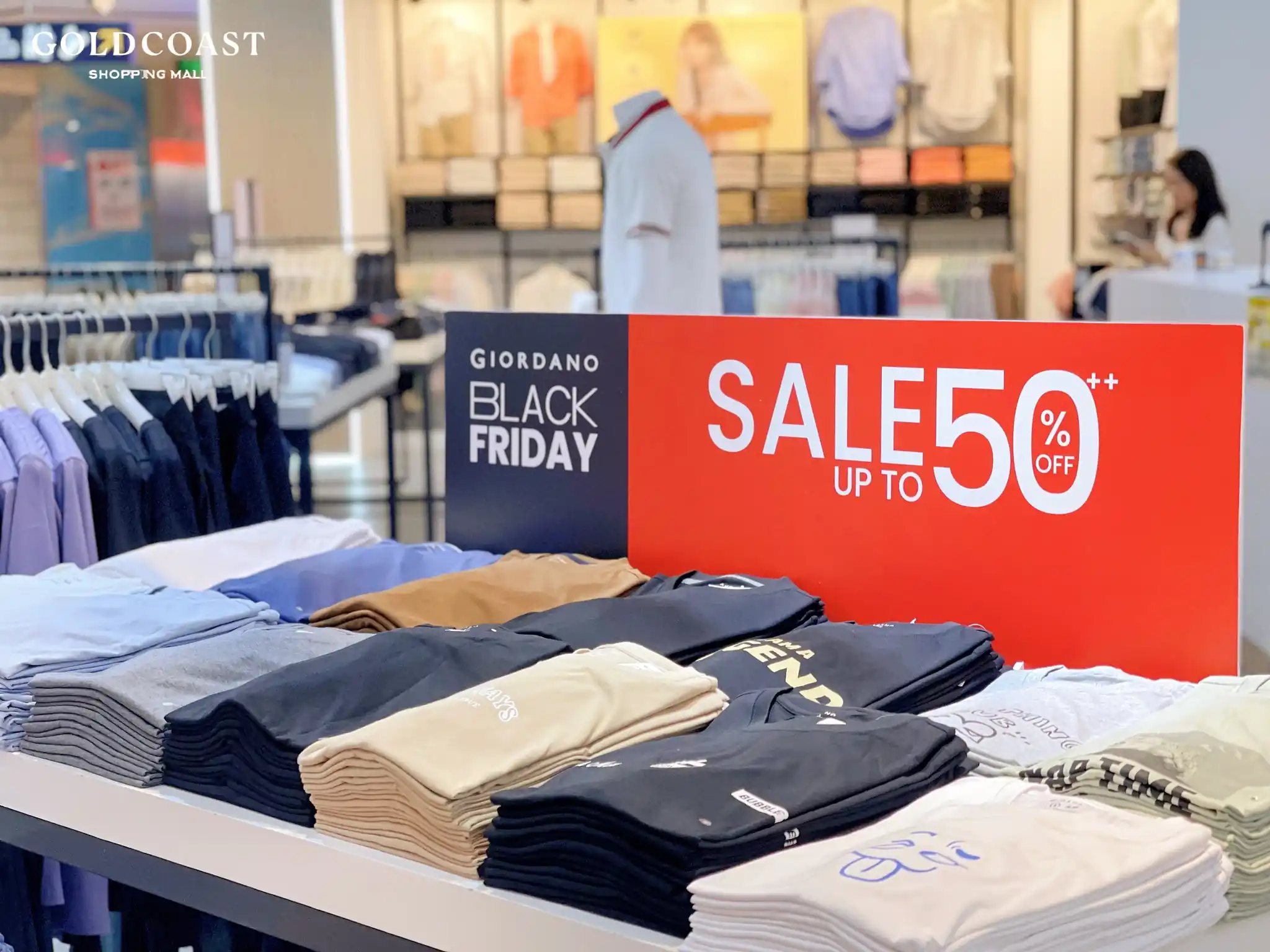 Скидки в магазине Giordano в Gold Coast Nha Trang